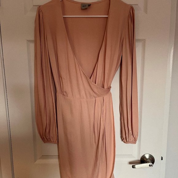 Asos Pink Wrap Dress - Size 6 (US) - Picture 1 of 5